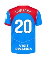 Moške Nogometnih dresov Atletico Madrid Giuliano Simeone #20 Tretji 2025-26 Kratki rokavi Moške Nogometnih dresov Atletico Madrid Giuliano Simeone #20 Tretji 2025-26 Kratki rokavi